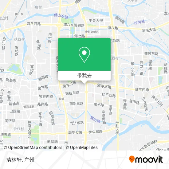 清林轩地图