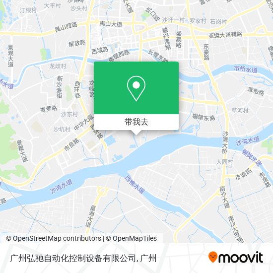 广州弘驰自动化控制设备有限公司地图