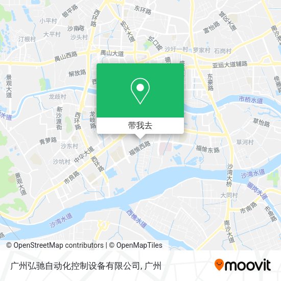 广州弘驰自动化控制设备有限公司地图