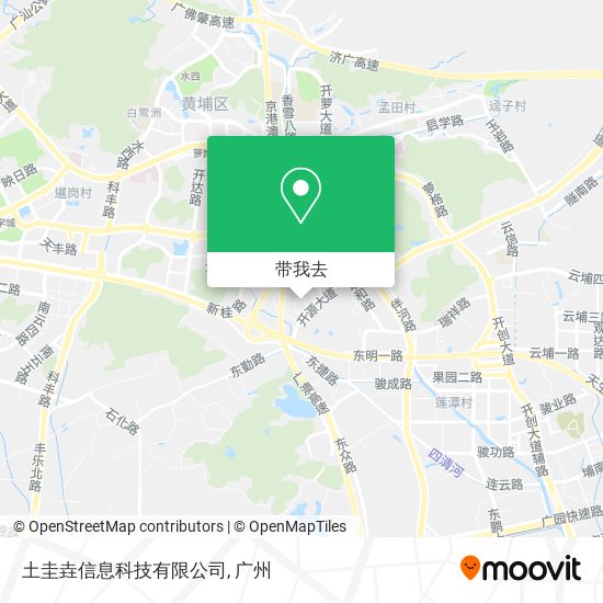 土圭垚信息科技有限公司地图