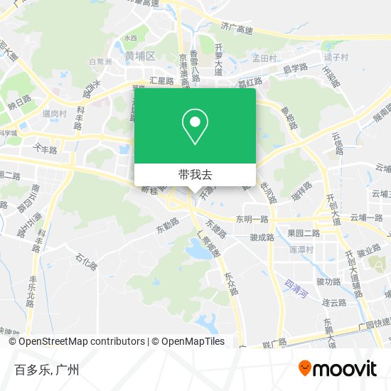 百多乐地图