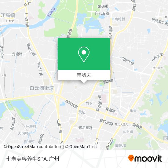 七老美容养生SPA地图