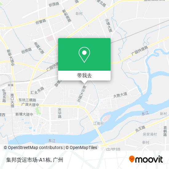 集邦货运市场-A1栋地图