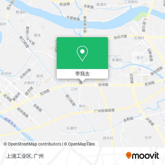 上涌工业区地图