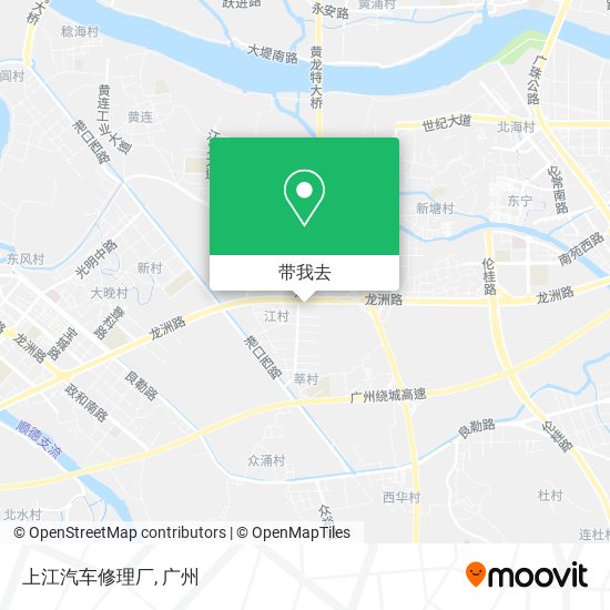 上江汽车修理厂地图