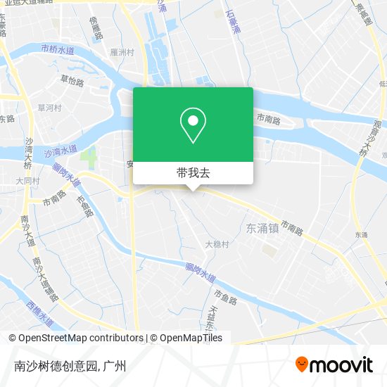 南沙树德创意园地图