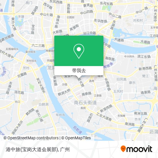 港中旅(宝岗大道会展部)地图