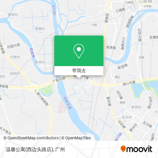 温馨公寓(西边头路店)地图