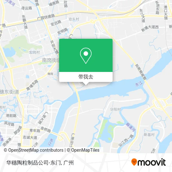 华穗陶粒制品公司-东门地图