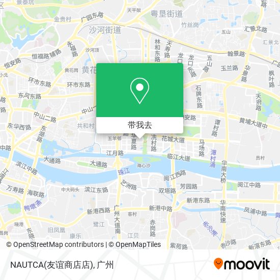 NAUTCA(友谊商店店)地图