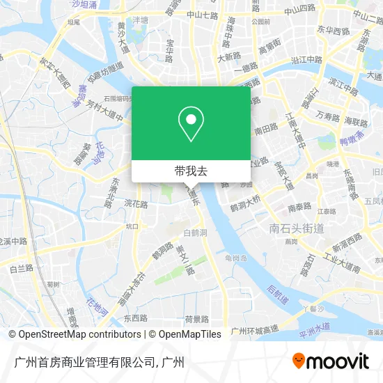 广州首房商业管理有限公司地图
