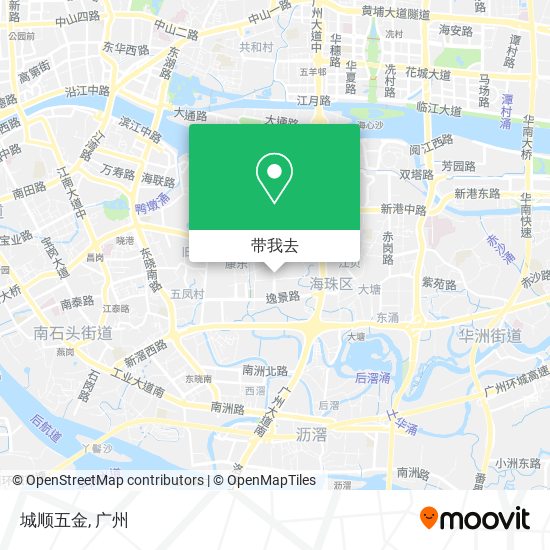 城顺五金地图