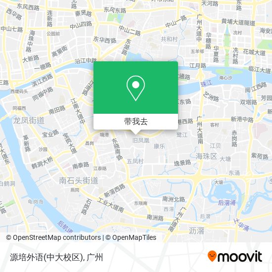源培外语(中大校区)地图