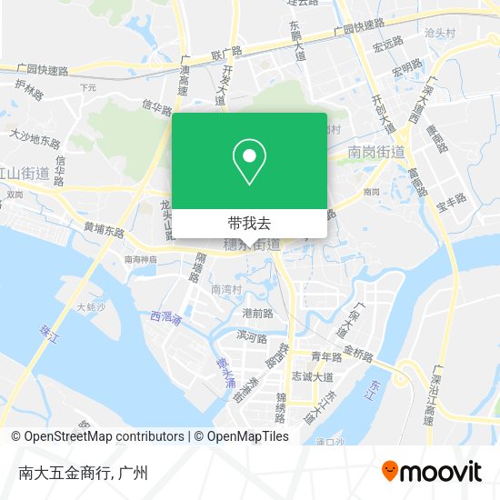 南大五金商行地图