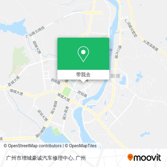 广州市增城豪诚汽车修理中心地图