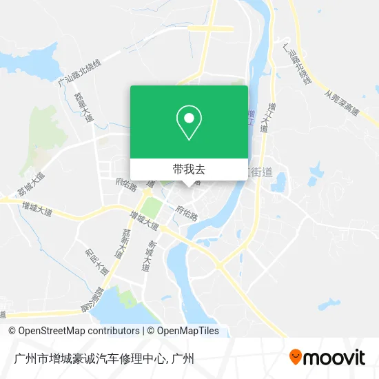 广州市增城豪诚汽车修理中心地图