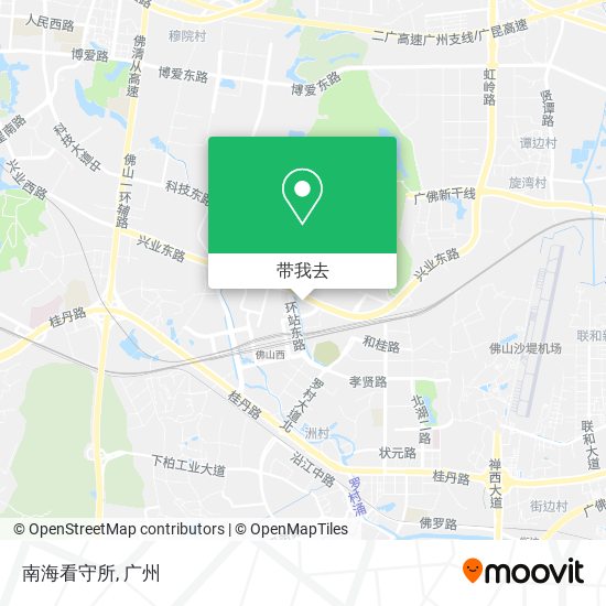 南海看守所地图