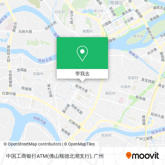 中国工商银行ATM(佛山顺德北潮支行)地图