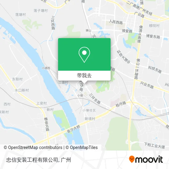 忠信安装工程有限公司地图