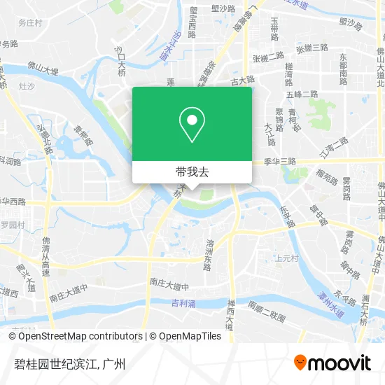 碧桂园世纪滨江地图