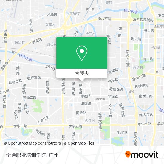 全通职业培训学院地图
