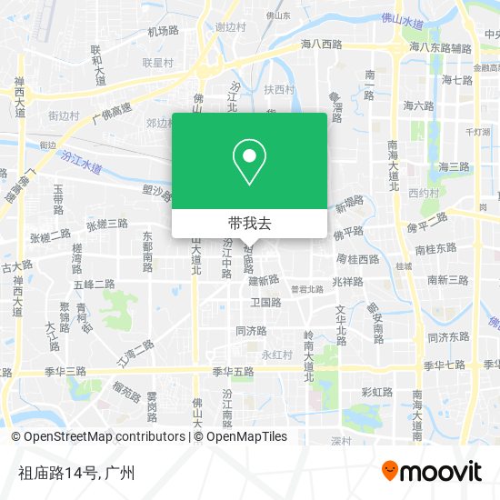 祖庙路14号地图