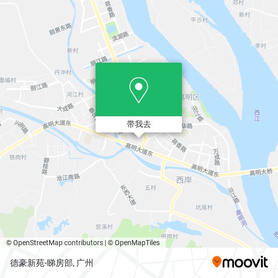 德豪新苑-睇房部地图