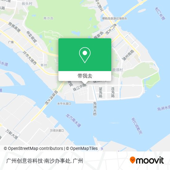广州创意谷科技·南沙办事处地图