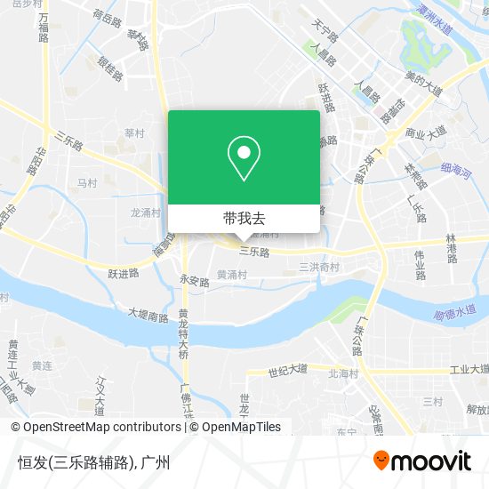 恒发(三乐路辅路)地图