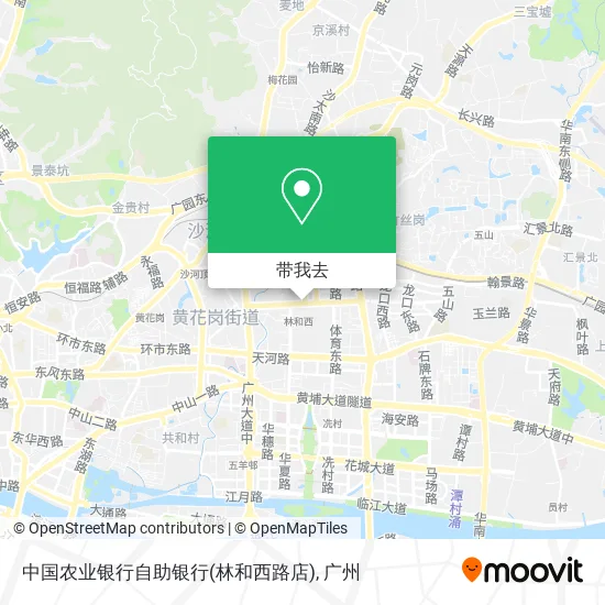 中国农业银行自助银行(林和西路店)地图