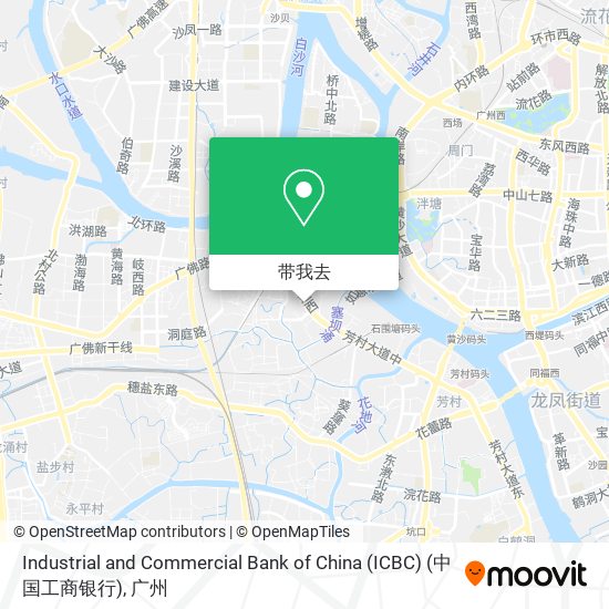 Industrial and Commercial Bank of China (ICBC) (中国工商银行)地图