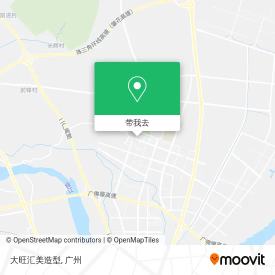大旺汇美造型地图