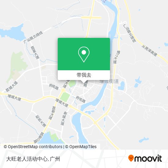 大旺老人活动中心地图