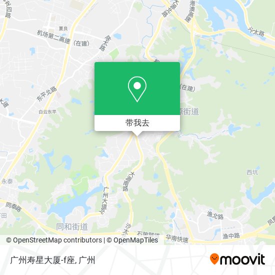 广州寿星大厦-f座地图