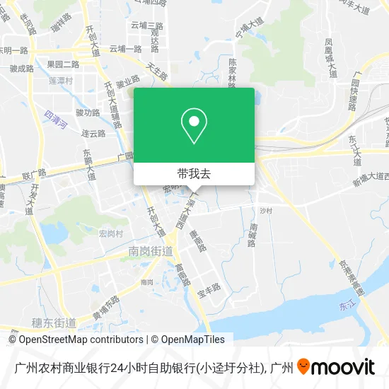 广州农村商业银行24小时自助银行(小迳圩分社)地图