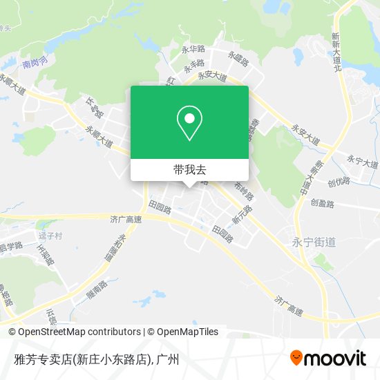 雅芳专卖店(新庄小东路店)地图
