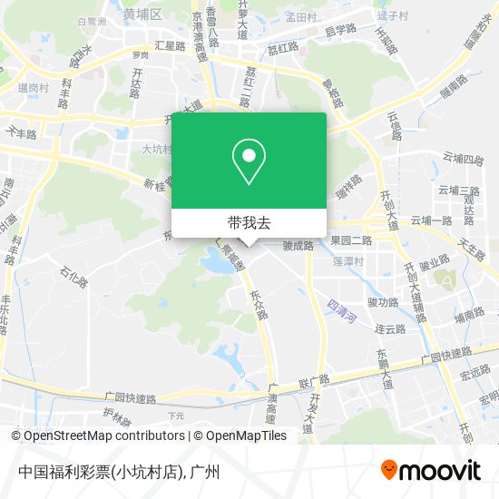 中国福利彩票(小坑村店)地图