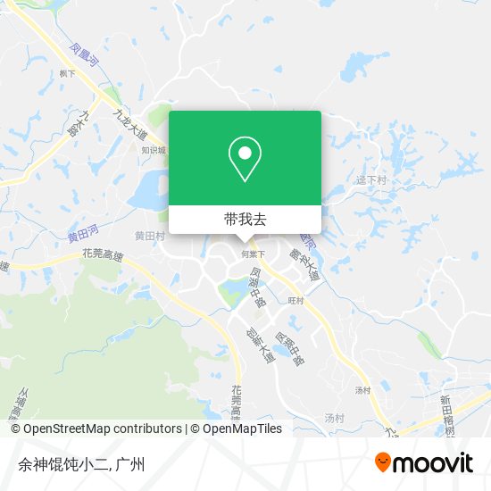余神馄饨小二地图