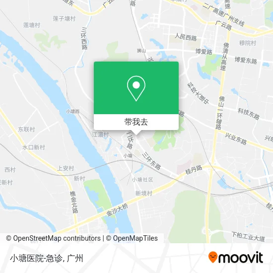小塘医院-急诊地图