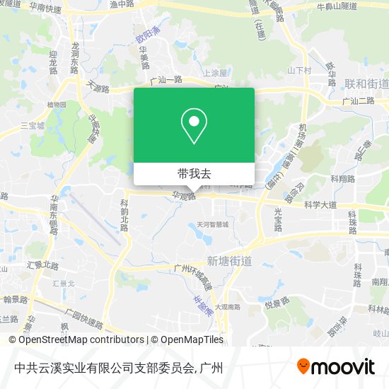 中共云溪实业有限公司支部委员会地图