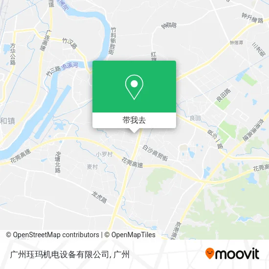 广州珏玛机电设备有限公司地图