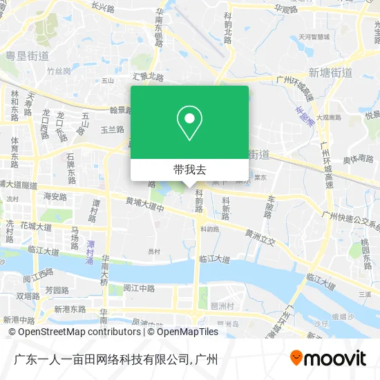 广东一人一亩田网络科技有限公司地图