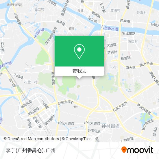 李宁(广州番禺仓)地图