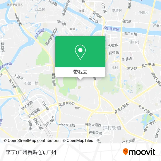 李宁(广州番禺仓)地图