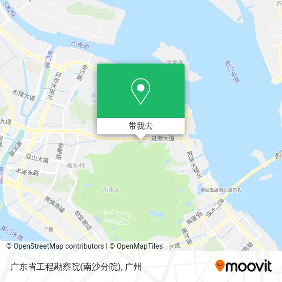 广东省工程勘察院(南沙分院)地图