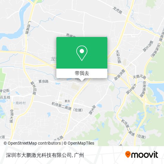深圳市大鹏激光科技有限公司地图