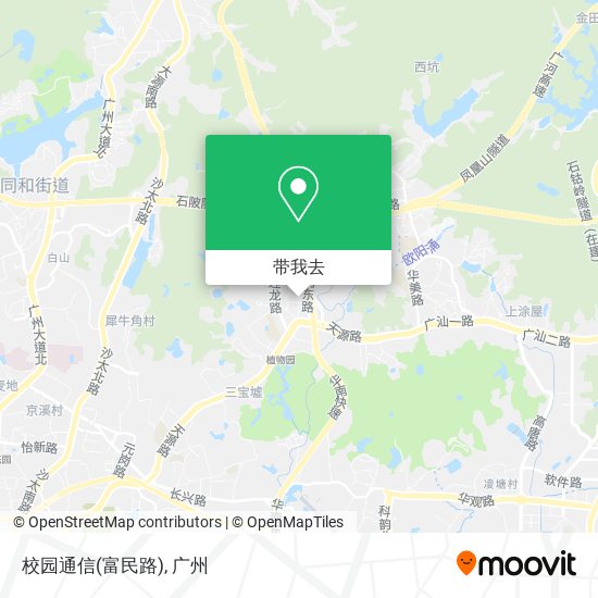 校园通信(富民路)地图