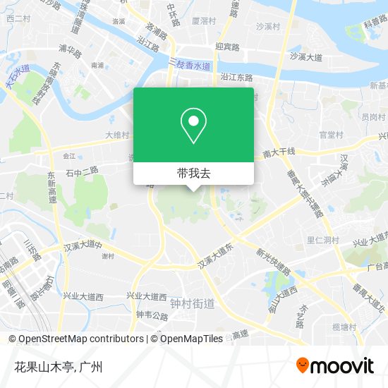 花果山木亭地图