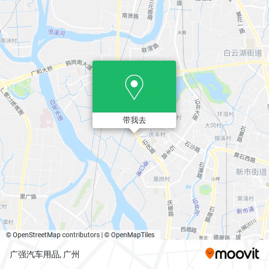 广强汽车用品地图