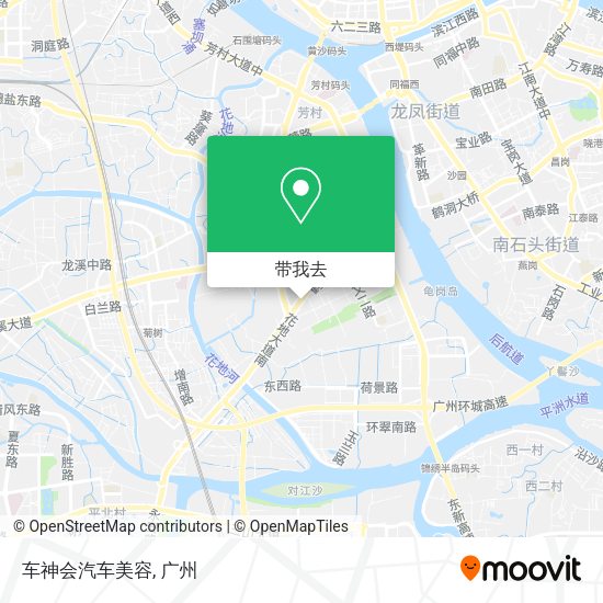 车神会汽车美容地图